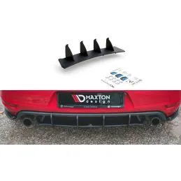 Maxton Racing Durability Rear Diffuser V.2 Volkswagen Golf GTI Mk6 Black-Red, Nouveaux produits maxton-design