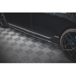 Maxton Side Skirts Diffusers V.1 Volkswagen Golf R Mk8 Gloss Black, Nouveaux produits maxton-design