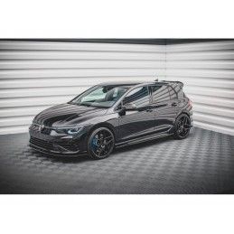 Maxton Side Skirts Diffusers V.1 Volkswagen Golf R Mk8 Gloss Black, Nouveaux produits maxton-design