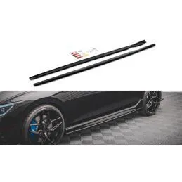 Maxton Side Skirts Diffusers V.2 Volkswagen Golf R Mk8 Gloss Black, Nouveaux produits maxton-design