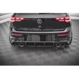 Maxton Street Pro Rear Diffuser Volkswagen Golf R Mk8 Black-Red, Nouveaux produits maxton-design