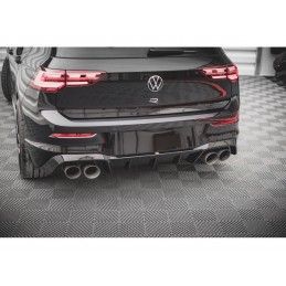 Maxton Rear Valance V.1 Volkswagen Golf R Mk8 Gloss Black, Nouveaux produits maxton-design