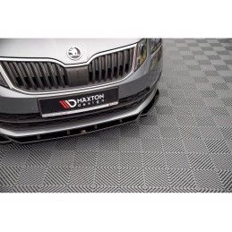 Maxton Front Splitter V.2 Skoda Octavia Mk3 Facelift Gloss Black, Nouveaux produits maxton-design