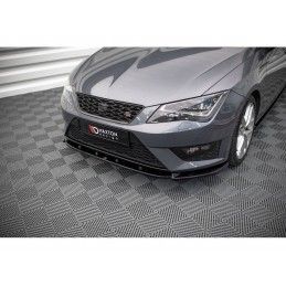 Maxton Front Splitter V.1 Seat Leon FR / Cupra Mk3 Gloss Black, Nouveaux produits maxton-design