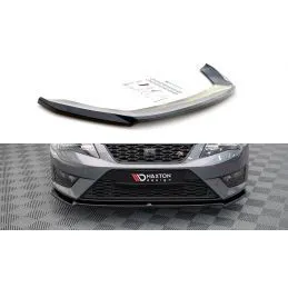 Maxton Front Splitter V.2 Seat Leon FR / Cupra Mk3 Gloss Black, Nouveaux produits maxton-design