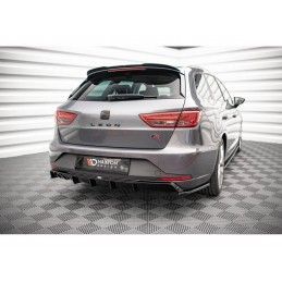 Maxton Rear Valance Seat Leon FR Sportstourer Mk3 Gloss Black, Nouveaux produits maxton-design