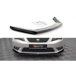 Maxton Front Splitter V.2 Seat Leon Mk3 Gloss Black, Nouveaux produits maxton-design