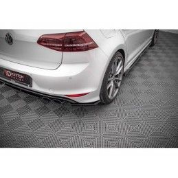 Maxton Rear Side Splitters V.3 Volkswagen Golf R Mk7 Gloss Black, Nouveaux produits maxton-design