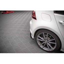 Maxton Rear Side Splitters V.3 Volkswagen Golf R Mk7 Gloss Black, Nouveaux produits maxton-design