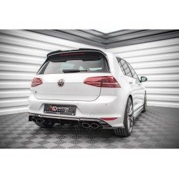 Maxton Rear Side Splitters V.4 Volkswagen Golf R Mk7 Gloss Black, Nouveaux produits maxton-design