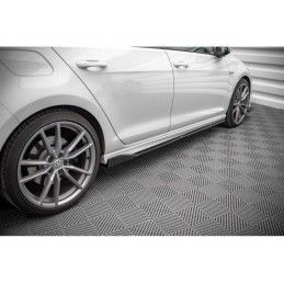 Maxton Side Skirts Diffusers V.2 Volkswagen Golf R Mk7 Gloss Black, Nouveaux produits maxton-design