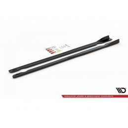 Maxton Side Skirts Diffusers V.2 Volkswagen Golf R Mk7 Gloss Black, Nouveaux produits maxton-design