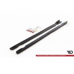 Maxton Side Skirts Diffusers V.2 Volkswagen Golf R Mk7 Gloss Black, Nouveaux produits maxton-design