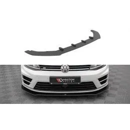 Maxton Street Pro Front Splitter V.1 Volkswagen Golf R Mk7 Black-Red, Nouveaux produits maxton-design