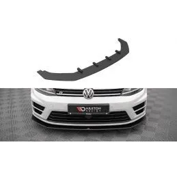 Maxton Street Pro Front Splitter V.2 Volkswagen Golf R Mk7 Black, Nouveaux produits maxton-design