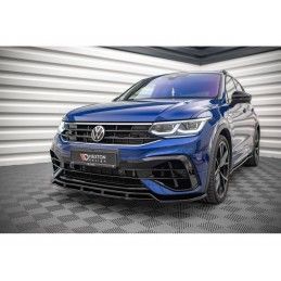 Maxton Front Splitter V.1 Volkswagen Tiguan R / R-Line Mk2 Facelift Gloss Black, Nouveaux produits maxton-design