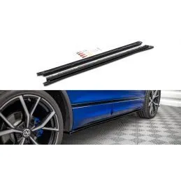 Maxton Side Skirts Diffusers Volkswagen Tiguan R / R-Line Mk2 Facelift Gloss Black, Nouveaux produits maxton-design