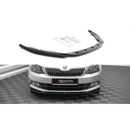 Maxton Front Splitter V.2 Skoda Fabia Mk3 Gloss Black, Nouveaux produits maxton-design