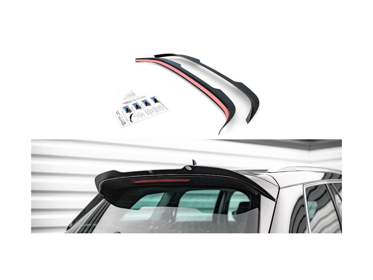 Tuning Maxton Spoiler Cap Skoda Kodiaq Mk1 Facelift Gloss Black MAXTON  DESIGN