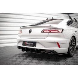 Maxton Street Pro Rear Diffuser Volkswagen Arteon R Black-Red, Nouveaux produits maxton-design