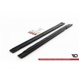 Maxton Side Skirts Diffusers Renault Clio Mk5 Gloss Black, Nouveaux produits maxton-design