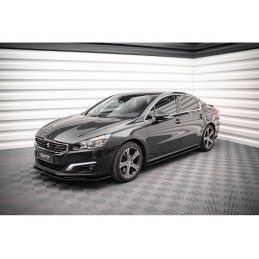 Maxton Side Skirts Diffusers Peugeot 508 GT Mk1 Facelift Gloss Black, Nouveaux produits maxton-design