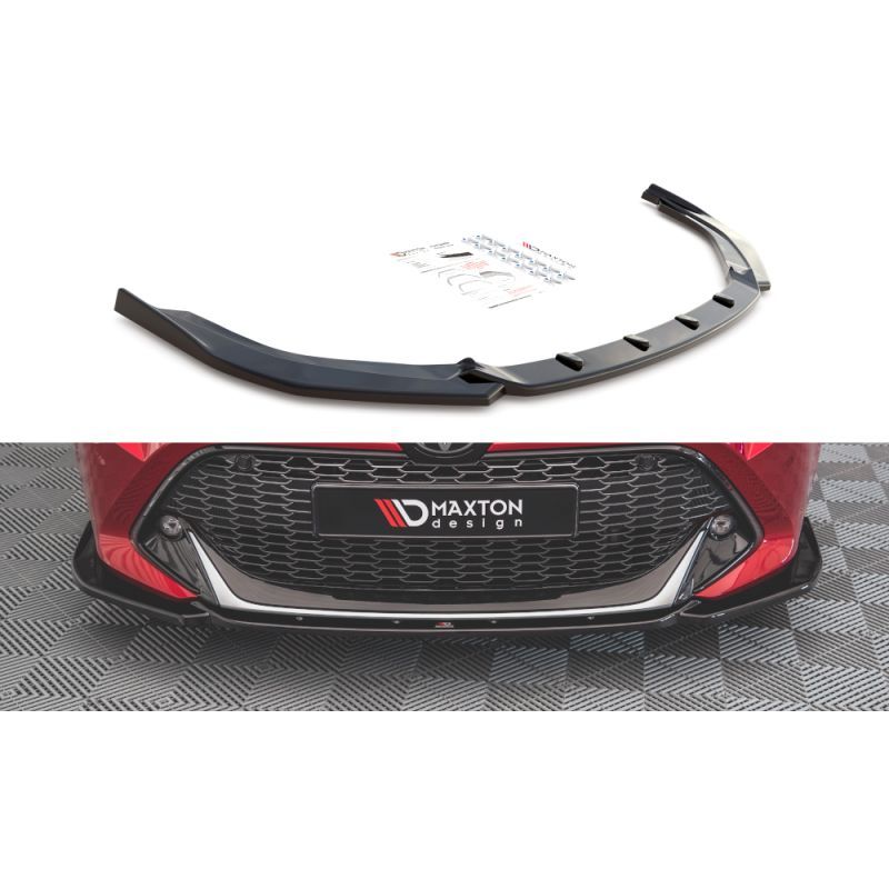 Maxton Front Splitter Toyota Corolla GR Sport Hatchback XII Gloss Black, Nouveaux produits maxton-design