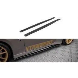 Maxton Street Pro Side Skirts Diffusers Nissan 370Z Nismo Facelift Black, Nouveaux produits maxton-design