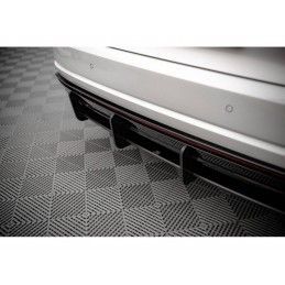 Maxton Street Pro Rear Diffuser Volkswagen Touareg R-Line Mk3 Black-Red, Nouveaux produits maxton-design