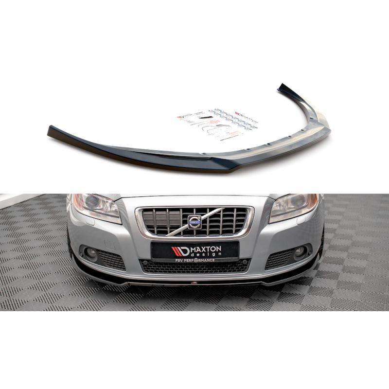 Maxton Front Splitter V.2 Volvo V70 Mk3 Gloss Black, Nouveaux produits maxton-design