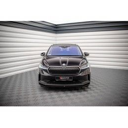 Maxton Front Splitter V.1 Skoda Enyaq iV Gloss Black, Nouveaux produits maxton-design