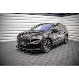 Maxton Front Splitter V.1 Skoda Enyaq iV Gloss Black, Nouveaux produits maxton-design