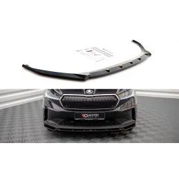 Maxton Front Splitter V.2 Skoda Enyaq iV Gloss Black, Nouveaux produits maxton-design