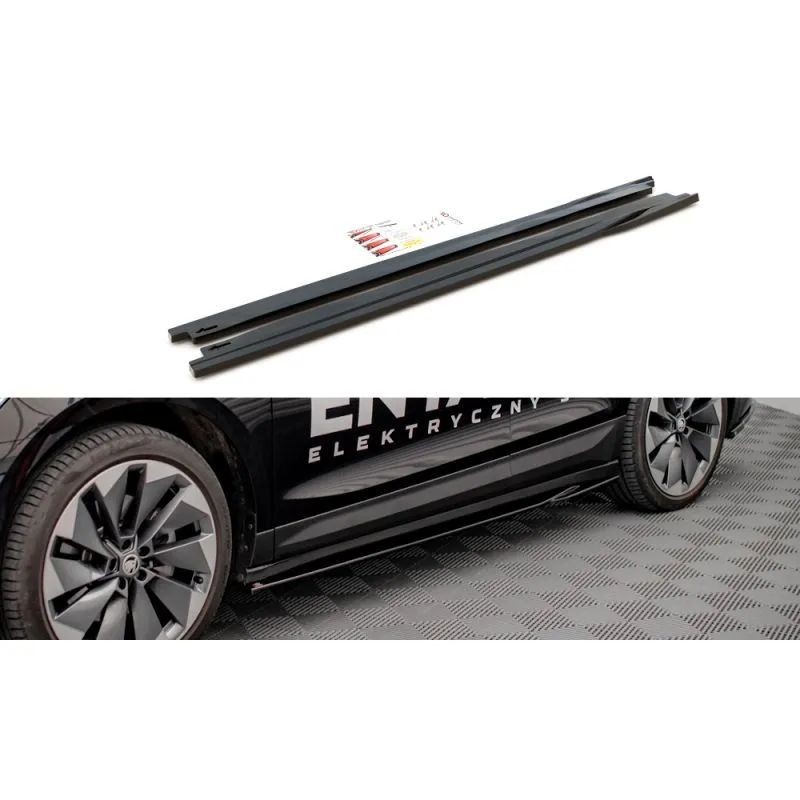 For Suzuki-alto Turbo Rs Stripes Car Styling Door Side Skirt