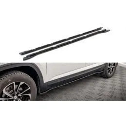 Maxton Side Skirts Diffusers Volkswagen Atlas Cross Sport Gloss Black, Nouveaux produits maxton-design