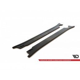 Maxton Side Skirts Diffusers Porsche 911 Carrera 4S 992 Gloss Black, Nouveaux produits maxton-design