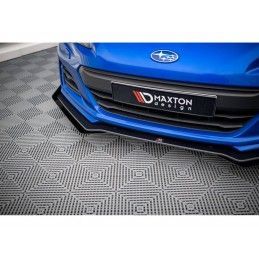 Maxton Street Pro Front Splitter V.1 + Flaps Subaru BRZ Mk1 Facelift Black + Gloss Flaps, Nouveaux produits maxton-design