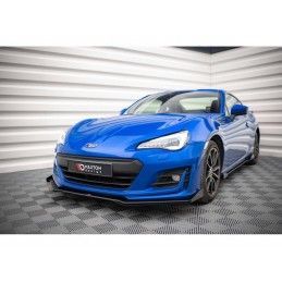 Maxton Street Pro Front Splitter V.1 + Flaps Subaru BRZ Mk1 Facelift Black + Gloss Flaps, Nouveaux produits maxton-design