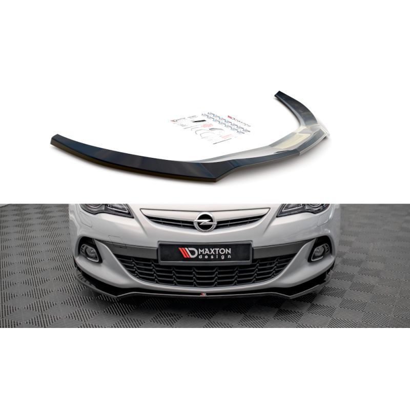 Maxton Front Splitter V.2 Opel Astra GTC OPC-Line J Gloss Black, Nouveaux produits maxton-design