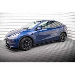 Maxton Side Skirts Diffusers V.1 Tesla Model Y Gloss Black, Nouveaux produits maxton-design