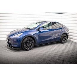 Maxton Side Skirts Diffusers V.2 Tesla Model Y Gloss Black, Nouveaux produits maxton-design