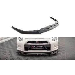 Maxton Front Splitter Nissan GTR R35 Facelift Gloss Black, Nouveaux produits maxton-design