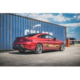 Maxton Racing Durability Rear Diffuser Mercedes-AMG C43 Coupe C205 Black-Red, Nouveaux produits maxton-design