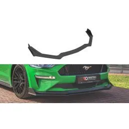 Maxton Street Pro Front Splitter V.2 Ford Mustang GT MK6 Facelift Black, Nouveaux produits maxton-design