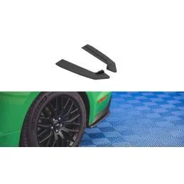 Maxton Street Pro Rear Side Splitters V.1 Ford Mustang GT Mk6 Facelift Black, Nouveaux produits maxton-design