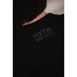 Maxton Womens Black T-shirt with grey logo M, Nouveaux produits maxton-design