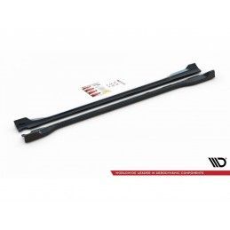 Maxton Side Skirts Diffusers Ford Escape Mk3 Gloss Black, Nouveaux produits maxton-design