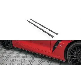 Maxton Street Pro Side Skirts Diffusers BMW Z4 M-Pack G29 Black, Nouveaux produits maxton-design