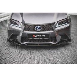 Maxton Front Splitter V.2 Lexus GS F Sport Mk4 (L10) Gloss Black, Nouveaux produits maxton-design