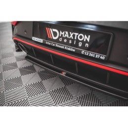 Maxton Central Rear Splitter for Hyundai I30 N Hatchback Mk3 Facelift Gloss Black, Nouveaux produits maxton-design